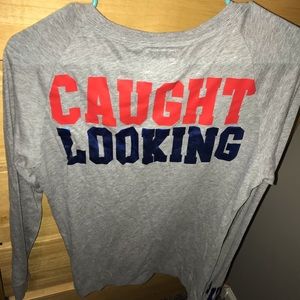 Victoria Secret Long Sleeve Cubs Baseball t-shirt